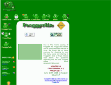 Tablet Screenshot of froggyville.com